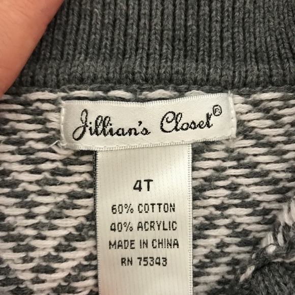 Jillian’s closet sweater dress size 4T - Picture 3 of 3